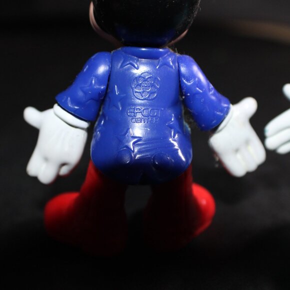 Vintage Disney EPCOT Center Mickey & Minnie PVC Figures Lot 1980s Park Souvenir - Picture 7 of 16